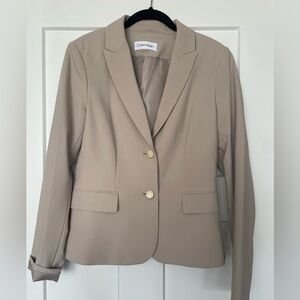 Calvin Klein Notch Collar Blazer